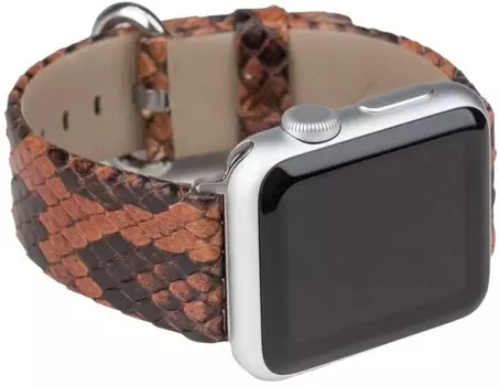 Ремешок Marcel Robert для Apple Watch 42/44 мм, питон, коньячный