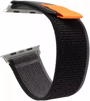 Ремешок moonfish для Apple Watch 38/40 мм, нейлон, черно-серый