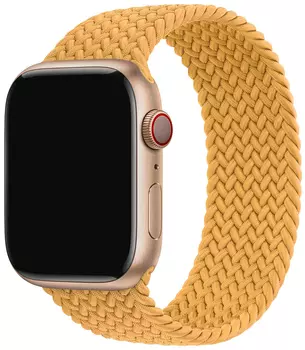 Ремешок moonfish для Apple Watch 38/40 мм, нейлон, желтый