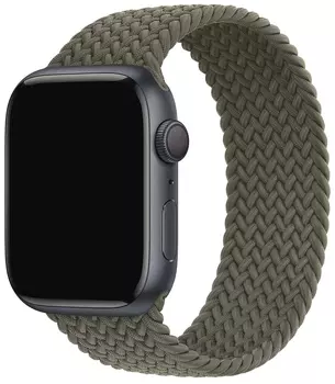 Ремешок moonfish для Apple Watch 38/40 мм, нейлон, оливковый