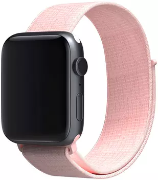 Ремешок moonfish для Apple Watch 38/40 мм, нейлон, розовый жемчуг