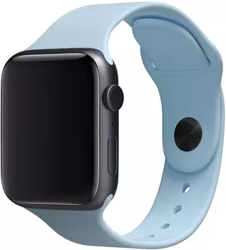 Ремешок moonfish для Apple Watch 42/44 мм, силикон, голубой