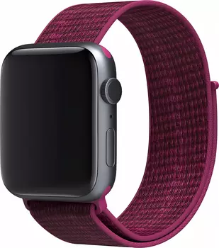 Ремешок moonfish для Apple Watch 42/44/45/49 мм, нейлон, малиновый