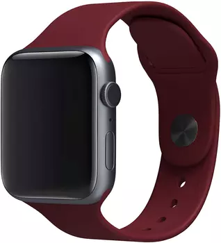Ремешок moonfish для Apple Watch 42/44 мм, силикон, винный