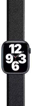 Ремешок moonfish для Apple Watch 42/44/45/49mm, нейлон, черный