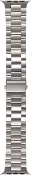 Ремешок moonfish для Apple Watch 42/49 мм, сталь, серебристый