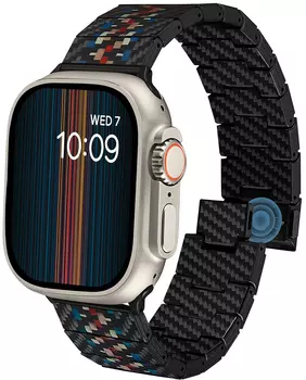 Ремешок Pitaka Modern Rhapsody для Apple Watch, 41/49 мм, карбон