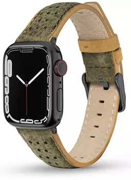 Ремешок Timberland Daintree для смарт-часов 20 мм, кожа, хаки