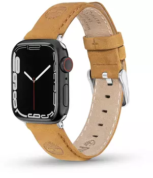 Ремешок Timberland Lacandon для смарт-часов 22 мм, кожа, пшеничный