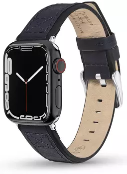 Ремешок Timberland Valdivian для смарт-часов 22 мм, кожа, синий