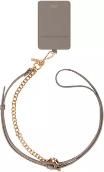 Ремешок Uniq для телефона COEHL Caryne 2-in-1, темно-бежевый