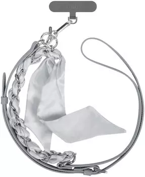 Ремешок Uniq для телефона COEHL Caryne 2-in-1, серый