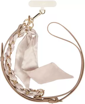 Ремешок Uniq для телефона COEHL Caryne 2-in-1, серо-бежевый