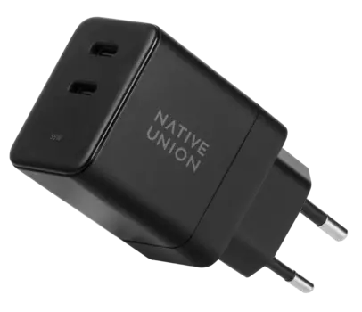 Сетевое зарядное устройство Native Union Fast GaN Charger USB-C, PD, 35Вт, черный