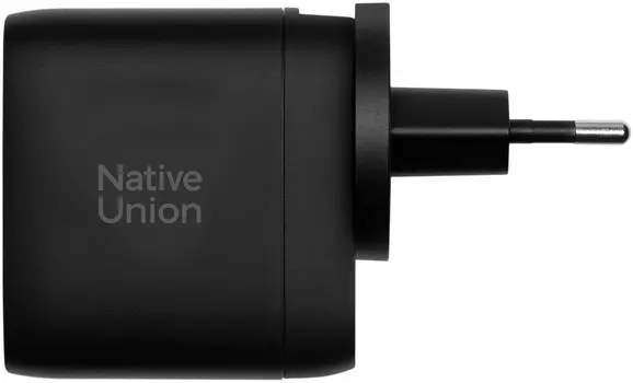 Сетевое зарядное устройство Native Union Fast GaN Charger 2хUSB-C+USB-А, PD, 67Вт, черный