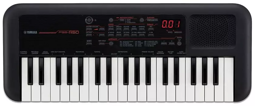 Синтезатор Yamaha PSS-A50, черный