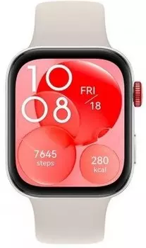 Смарт-часы Huawei Watch FIT 3, белая кожа