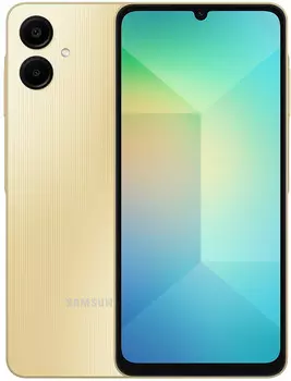 Смартфон Samsung Galaxy A06 128Gb/6Gb, золотой