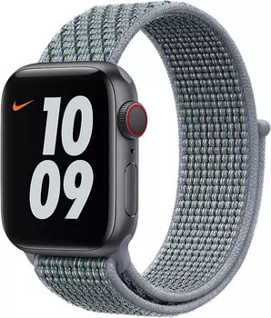 Спортивный браслет для Apple Watch 40 мм, «дымчатый серый»