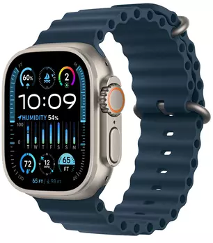 Спортивный браслет для Apple Watch 49 мм, синий