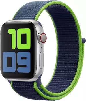 Спортивный браслет для Watch 38/40 мм «лаймовый неон»