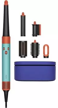 Стайлер Dyson Airwrap HS08 Complete Long Ceramic, бирюзовый + оранжевый