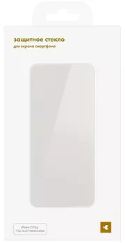 Стекло защитное moonfish для iPhone 15 Plus алюмосиликатное, Full Screen, FULL GLUE, черный