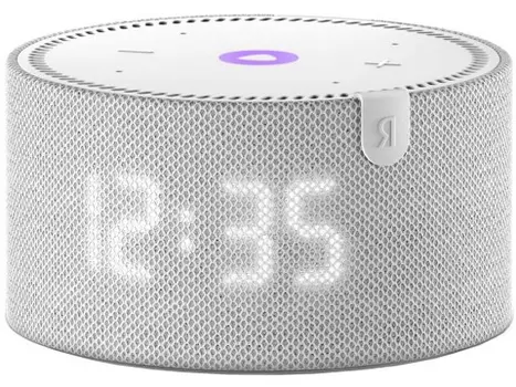 Умная колонка Яндекс мини c часами, серый опал