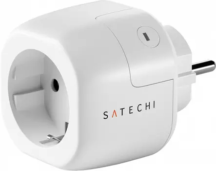 Умная розетка Satechi Homekit Smart Outlet, белый