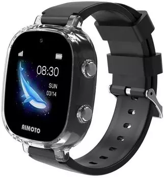Умные часы Aimoto Crystal 4G, черный