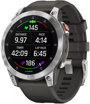 Умные часы Garmin EPIX (2-го поколения), темно-серый