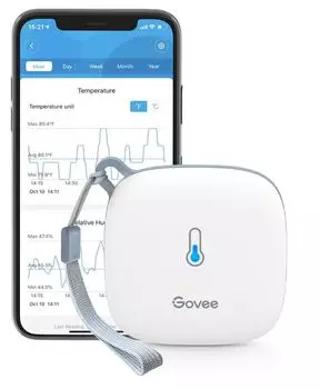 Умный гигрометр-термометр Govee, белый