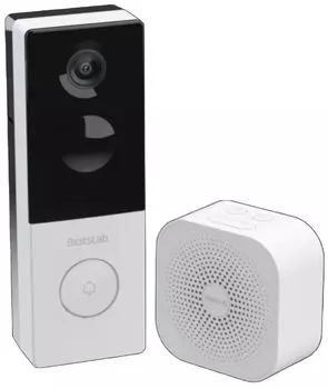Умный видеозвонок Botslab Video Doorbell, белый