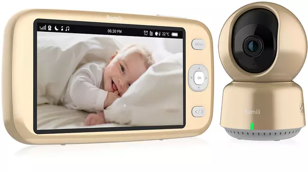 Видеоняня Ramili Baby RV1600, белый