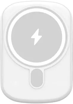 Внешний аккумулятор moonfish MagSafe, 10000 мАч, soft-touch, белый