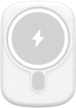 Внешний аккумулятор moonfish MagSafe, 10000 мАч, soft-touch, белый