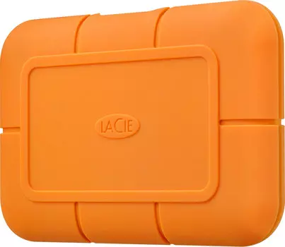 Внешний SSD Lacie Rugged USB-C, 1 ТБ, оранжевый