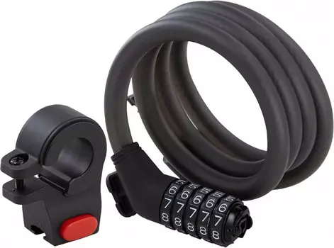 Замок на самокат Segway, сталь, черный