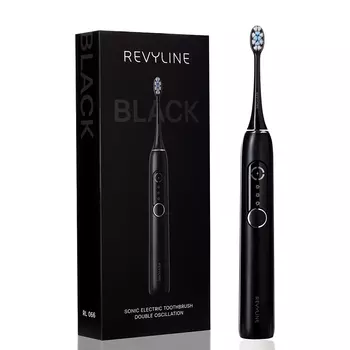 Электрическая звуковая зубная щётка Revyline RL 066 Black