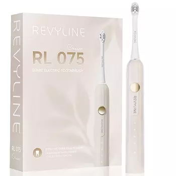 Электрическая звуковая зубная щётка Revyline RL 075 Cream
