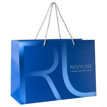 Пакет подарочный Revyline Blue, размер S