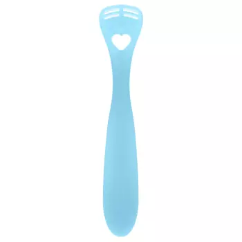 Скребок для языка Revyline Soft, голубой