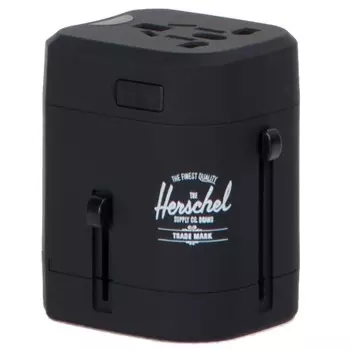 Адаптер для путешествий HERSCHEL Travel Adapter Black