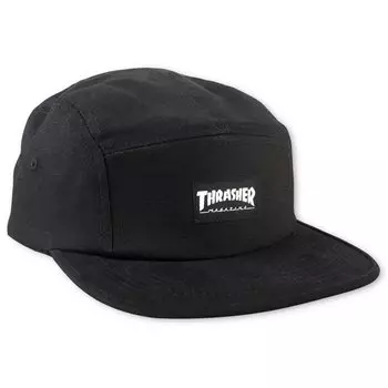 Бейсболка Thrasher 5-Panel Cap Black