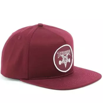 Бейсболка Thrasher Skategoat Snapback Maroon