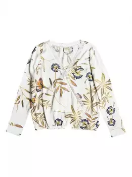 Блузка ROXY Runaway Success J Marshmallow Bird Flower
