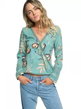 Блузка ROXY Runaway Success J Trellis Bird Flower