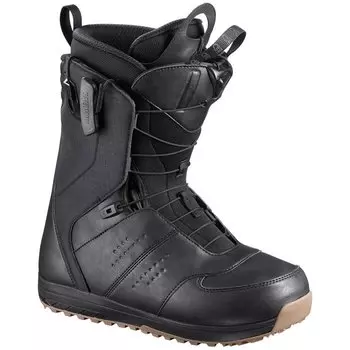 Ботинки для сноуборда мужские SALOMON Launch Black/Black/White 2022