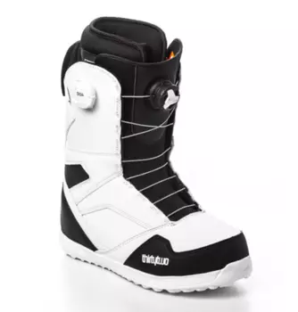 Ботинки для сноуборда мужские THIRTYTWO Stw Double Boa WHITE/BLACK 2021