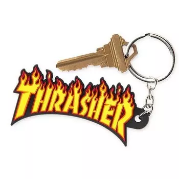 Брелок THRASHER Flame Logo Keychain 2021